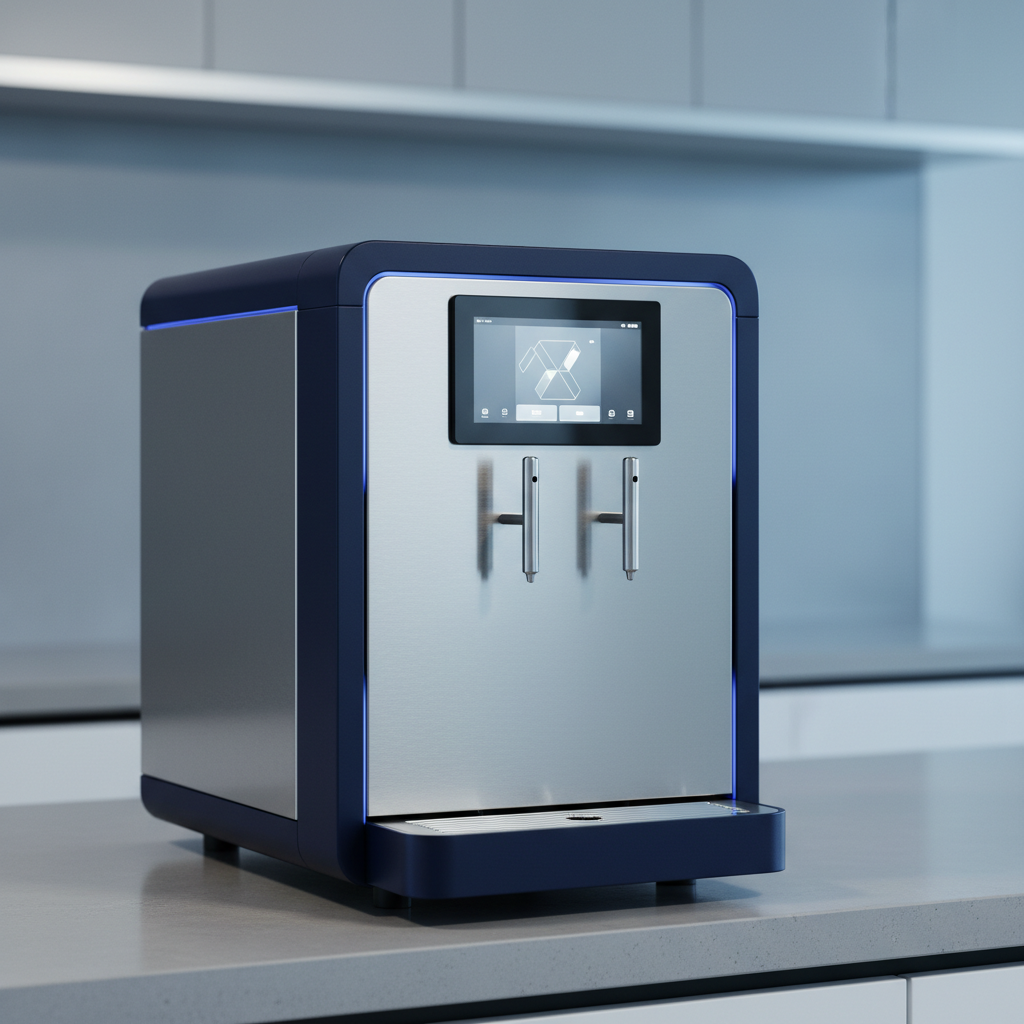 Contemporary commercial beverage dispensing station